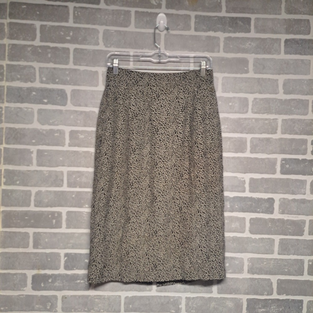 GIANNI Vintage 70s Multicolor Womens Pencil Midi Skirt‎ 100% Rayon Size 8
